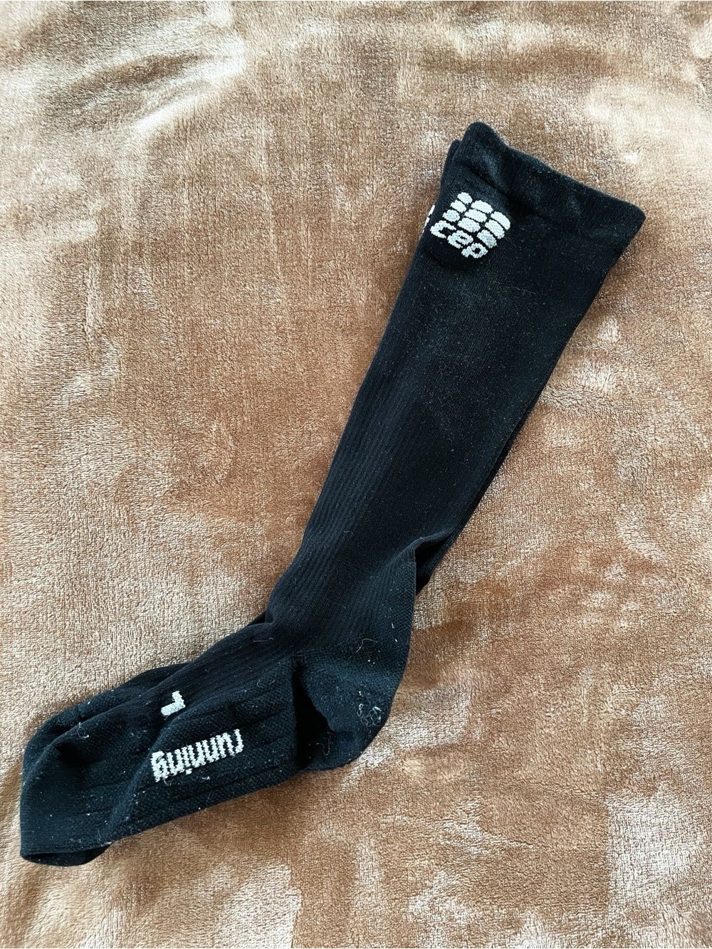 CEP Women’s Black Running Socks Size IV (4) Equivalent to size 8-10